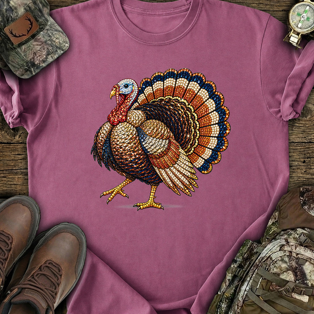 Majestic Turkey Bling T-Shirt product image 2