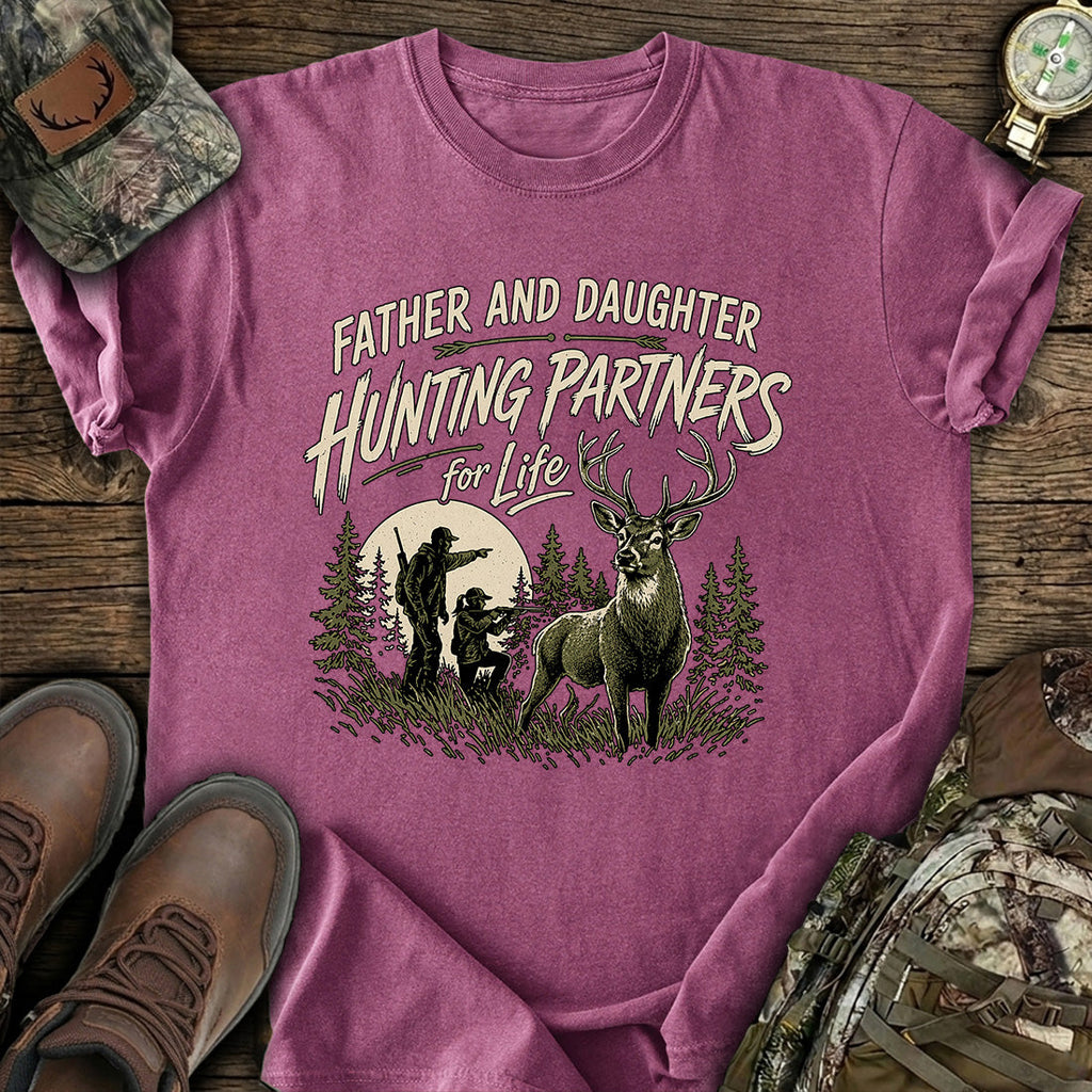 Father Daughter Hunting T-Shirt product image 5