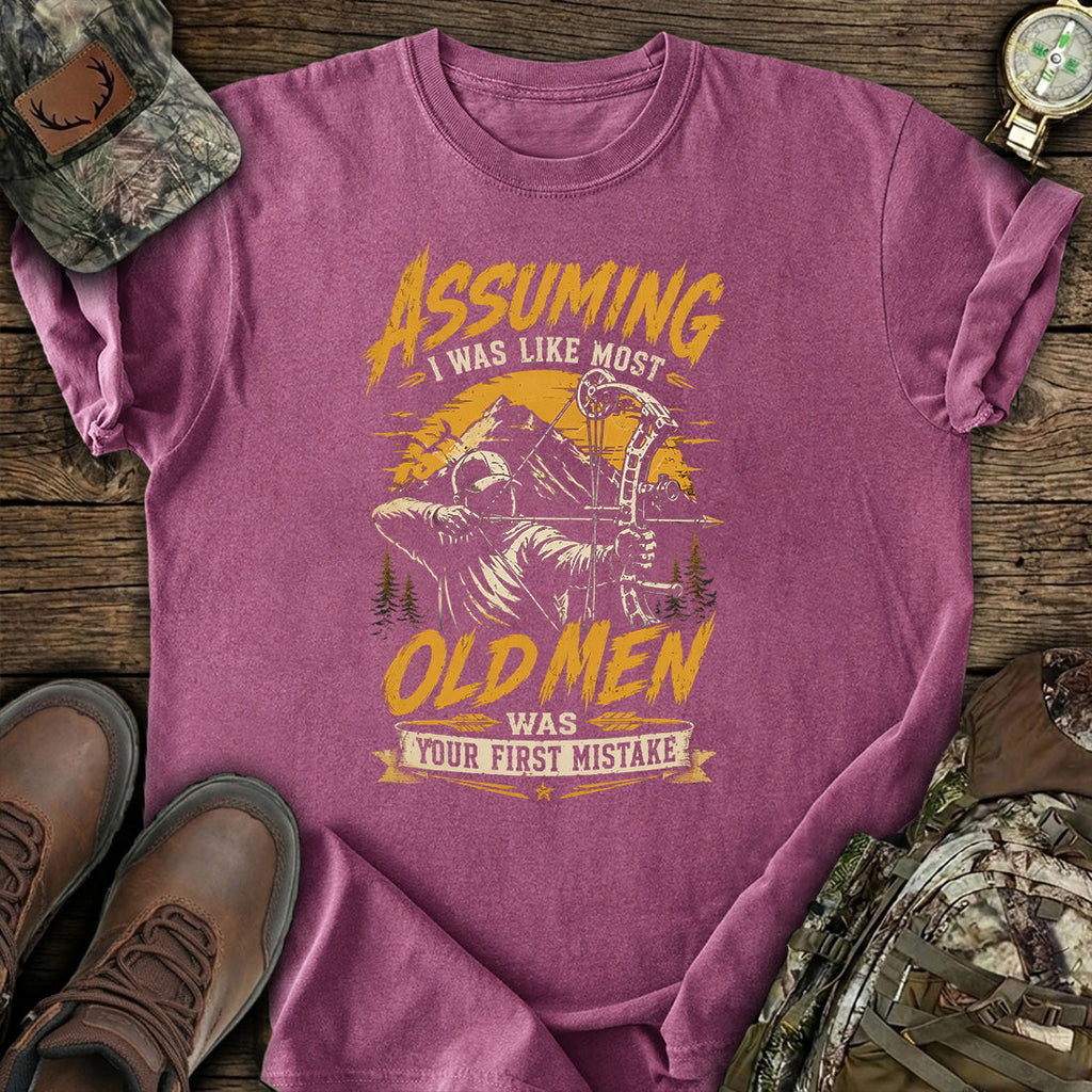 Old Men Hunting Mistake T-Shirt product image 4