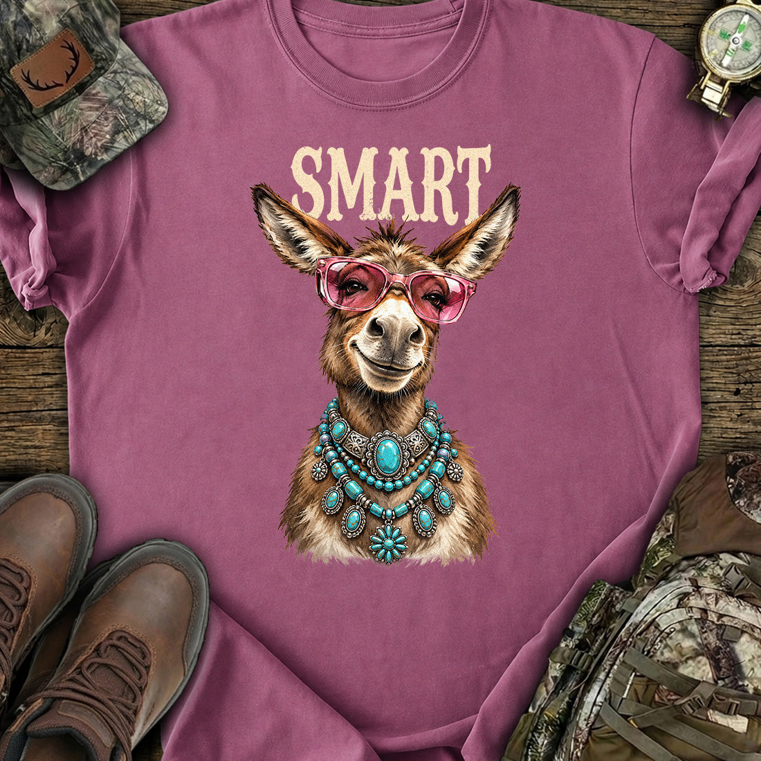 Sassy Smart Donkey T-Shirt product image 2