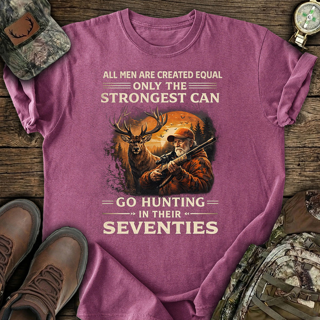 Hunting Seventies Strong Men T-Shirt product image 5