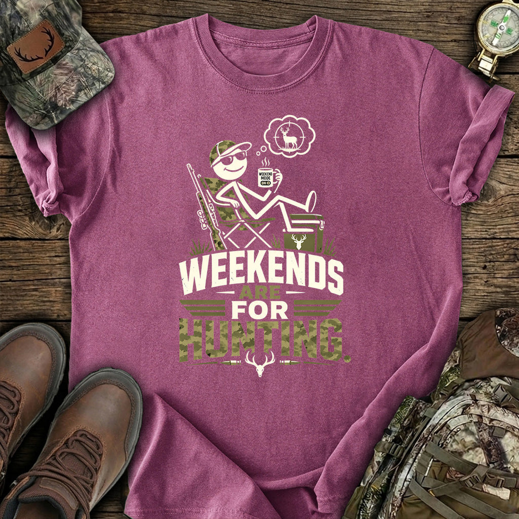 Weekends For Hunting T-Shirt product image 3