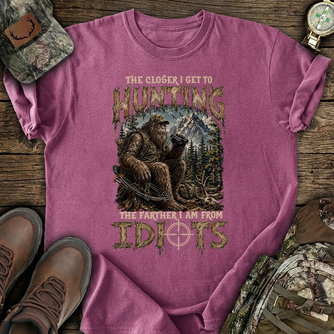 Bigfoot Hunter Spirit T-Shirt product image 3