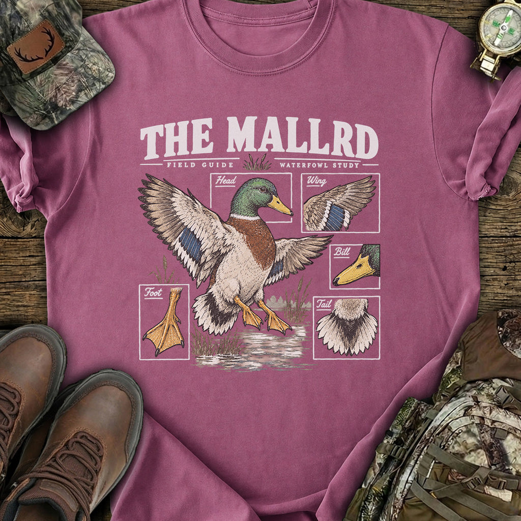 Mallard Field Guide T-Shirt product image 4