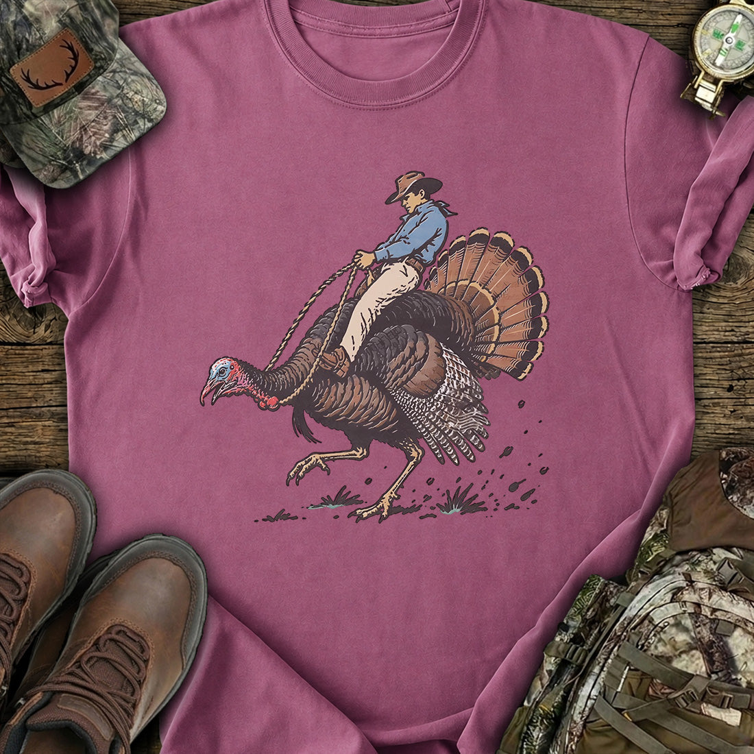 Wild Turkey Rodeo T-Shirt product image 2