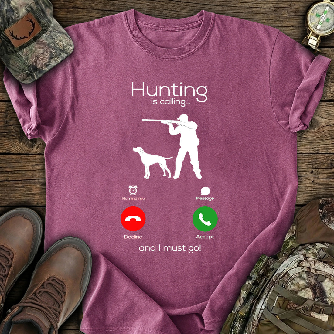 Hunting Dog Hunter T-Shirt product image 3