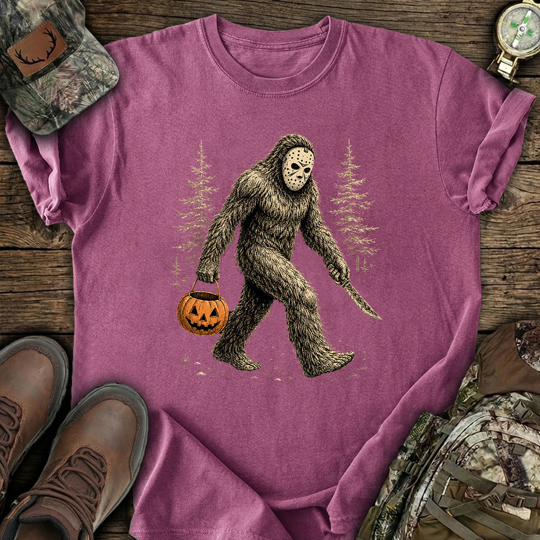 Haunted Bigfoot T-Shirt product image 2