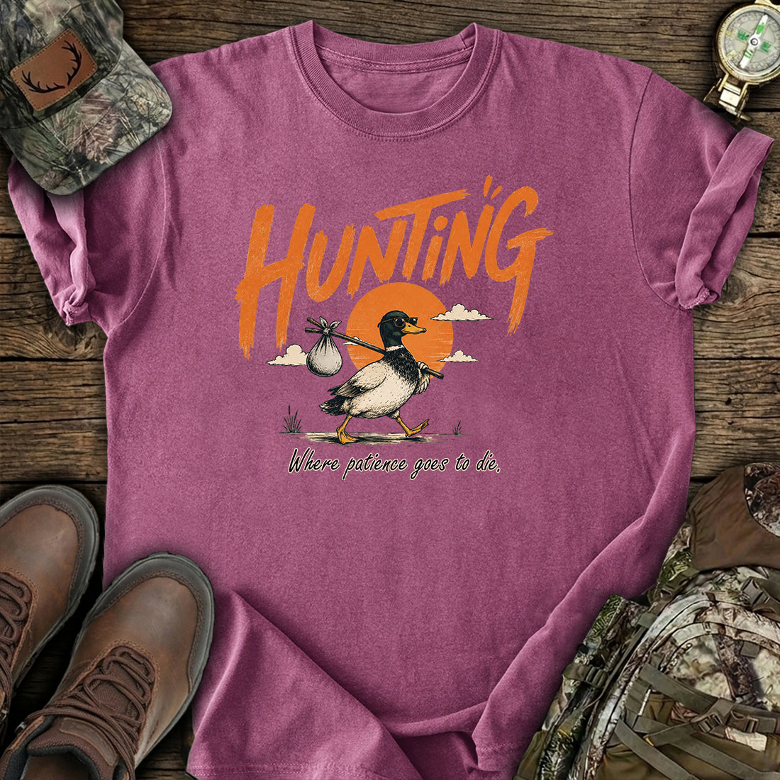 Patience Lost Duck T-Shirt product image 4