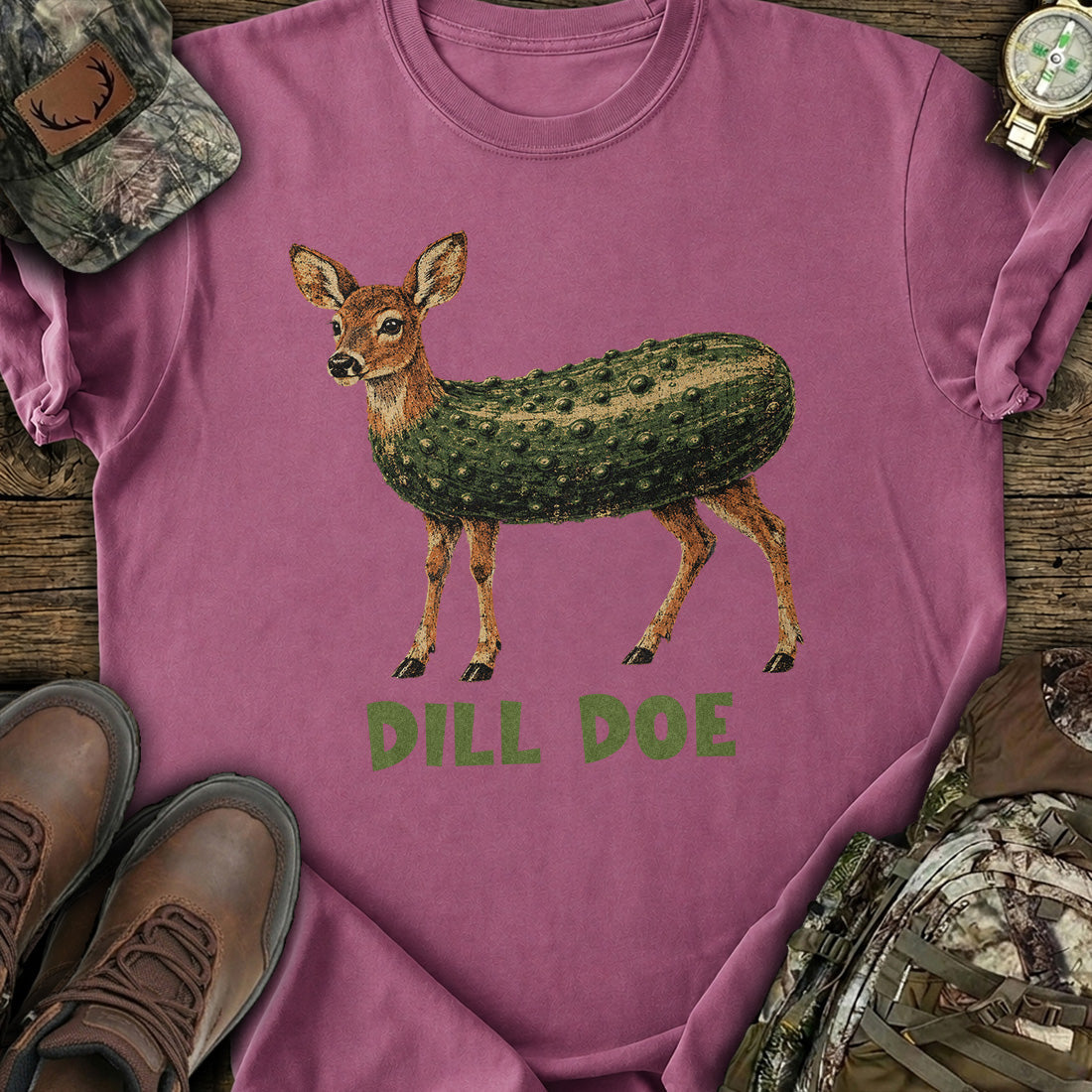 Funny Dill Doe Pickle T-Shirt product image 1