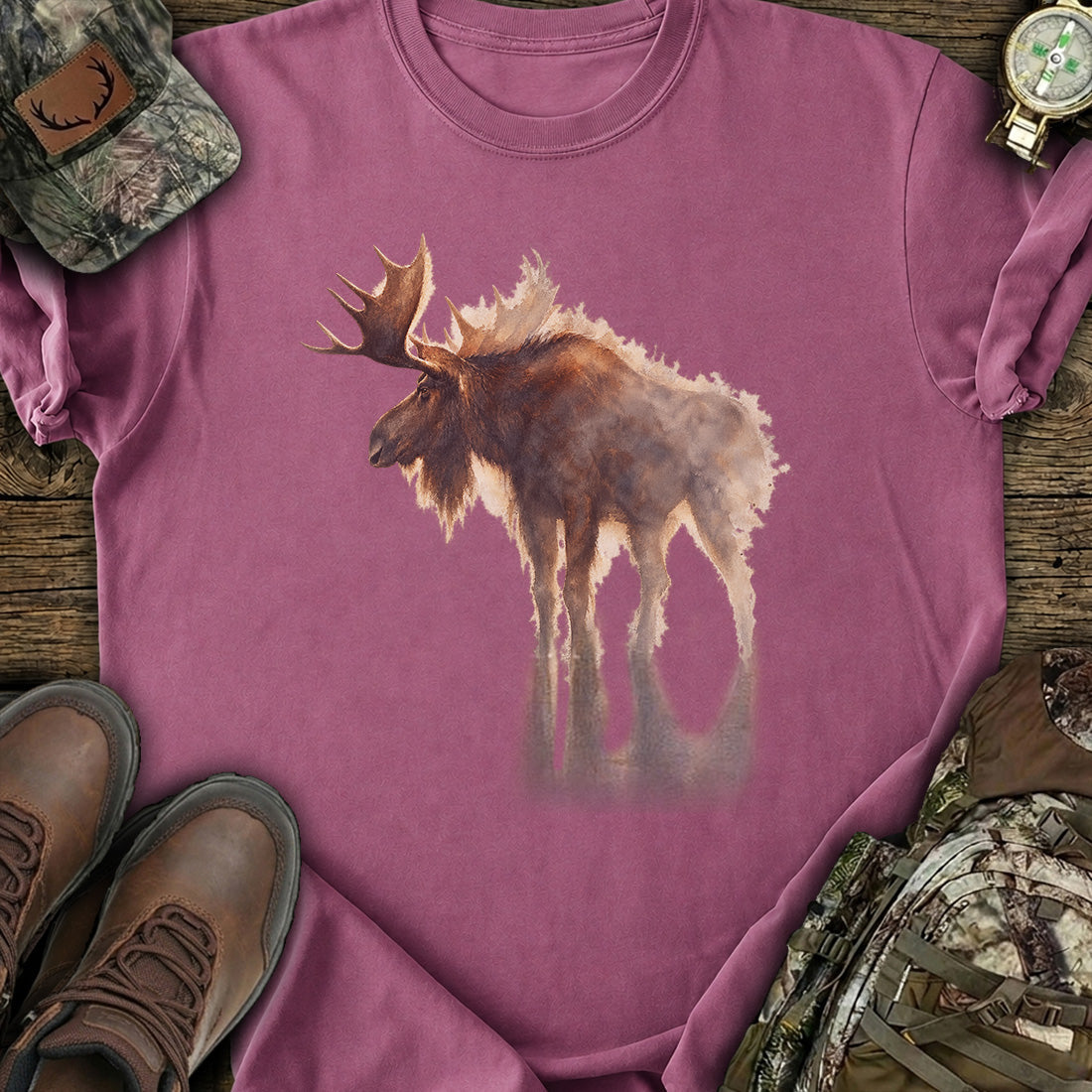 Wild Moose Spirit T-Shirt product image 2