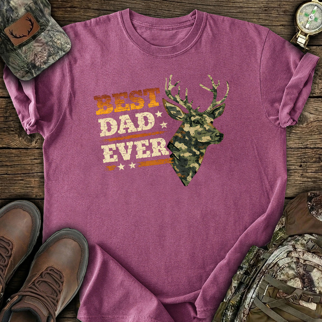 Best Dad Ever Deer T-Shirt product image 3