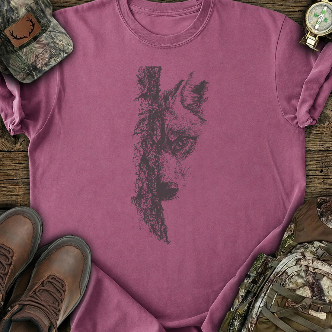 Silent Watch Wolf T-Shirt product image 5