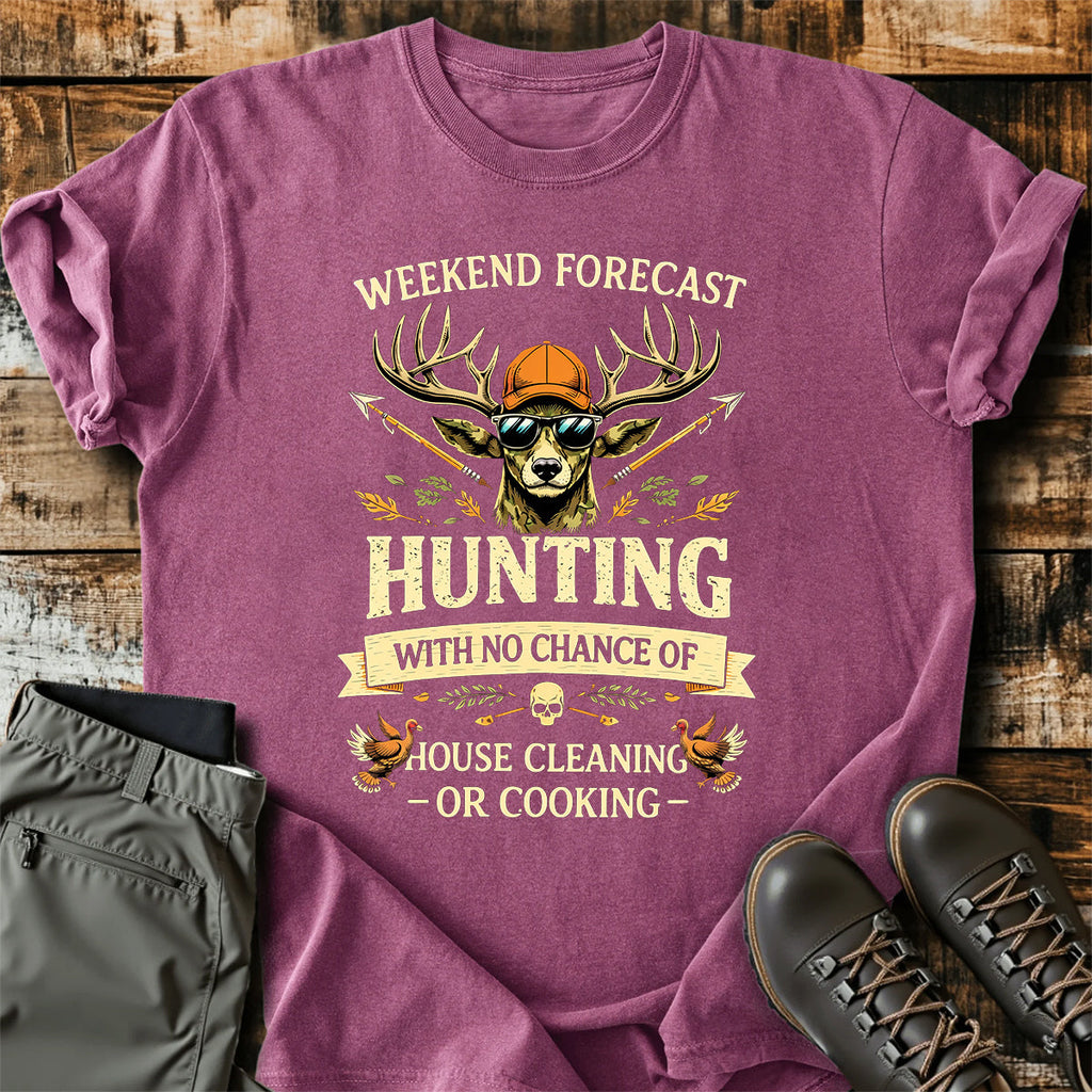 Weekend Hunting Funny T-Shirt product image 2