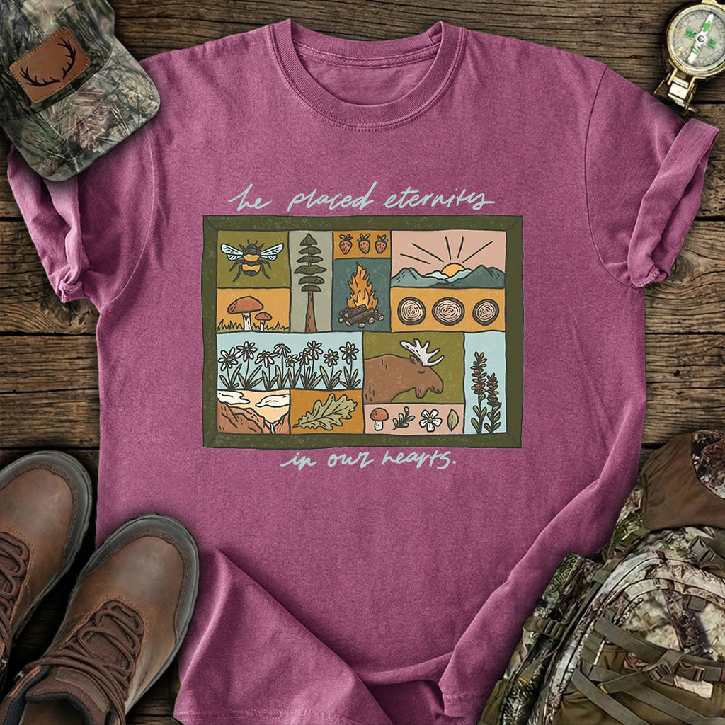 Nature Forest Moose T-Shirt product image 2