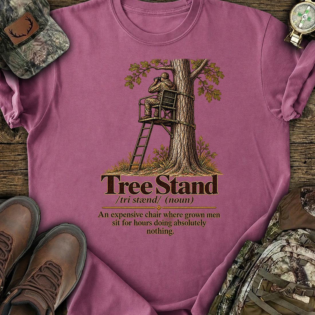 Tree Stand Definition T-Shirt product image 2
