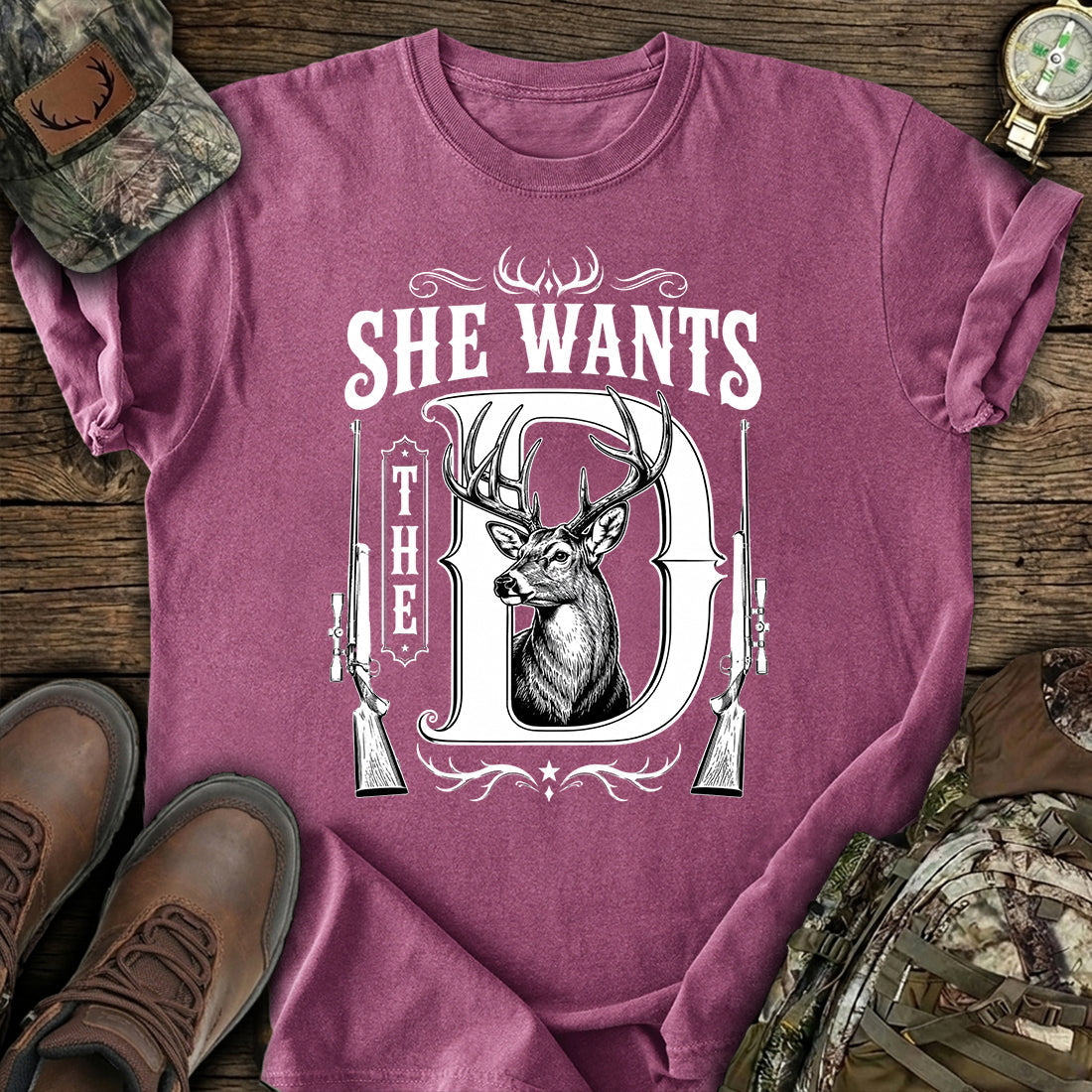Funny Deer Hunting T-Shirt product image 2