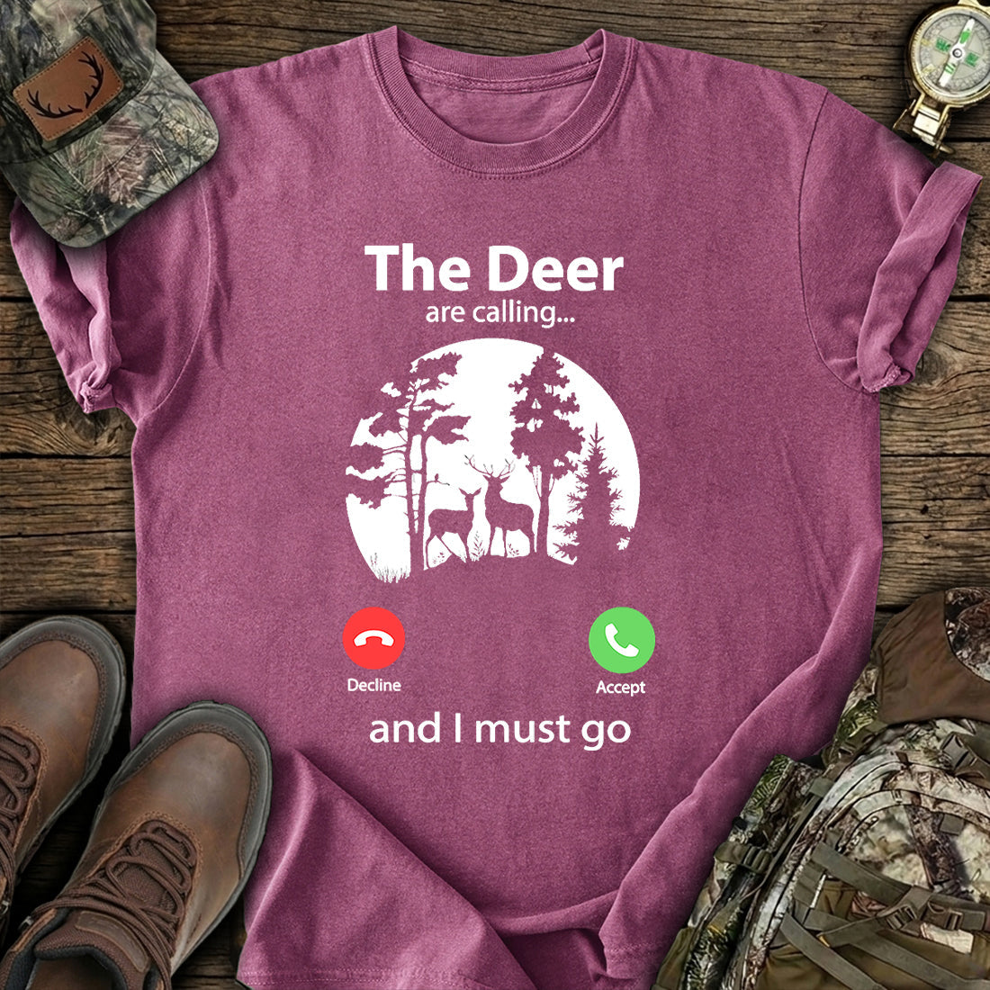 Deer Hunting Call T-Shirt product image 2