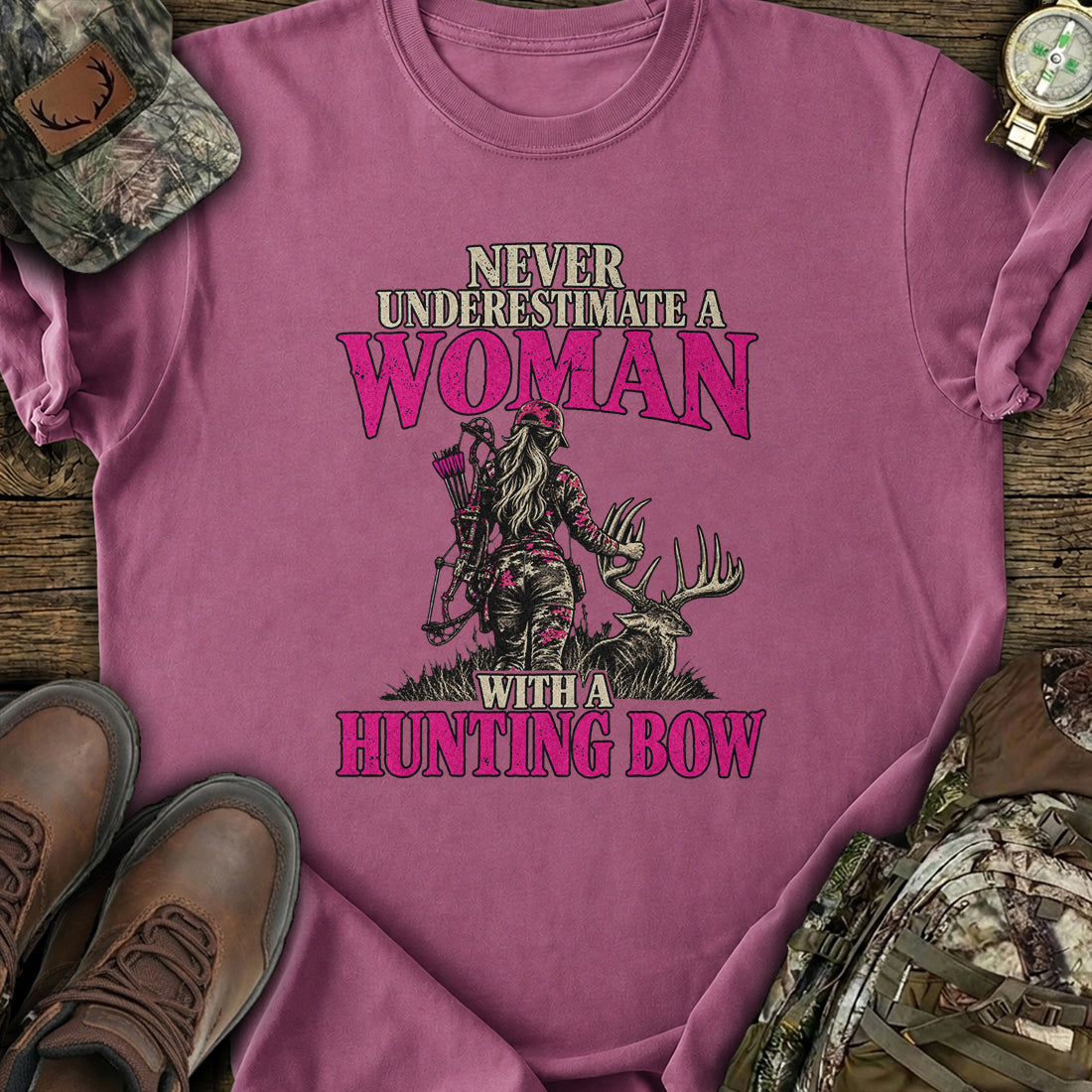 Fearless Bow Huntress T-Shirt product image 1