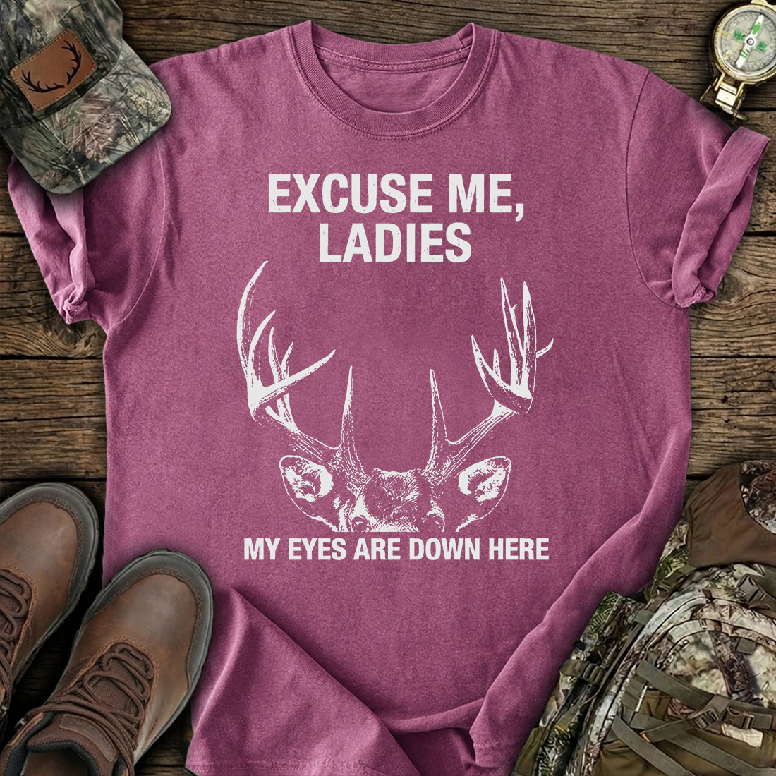 Antler Eyes Down T-Shirt product image 2