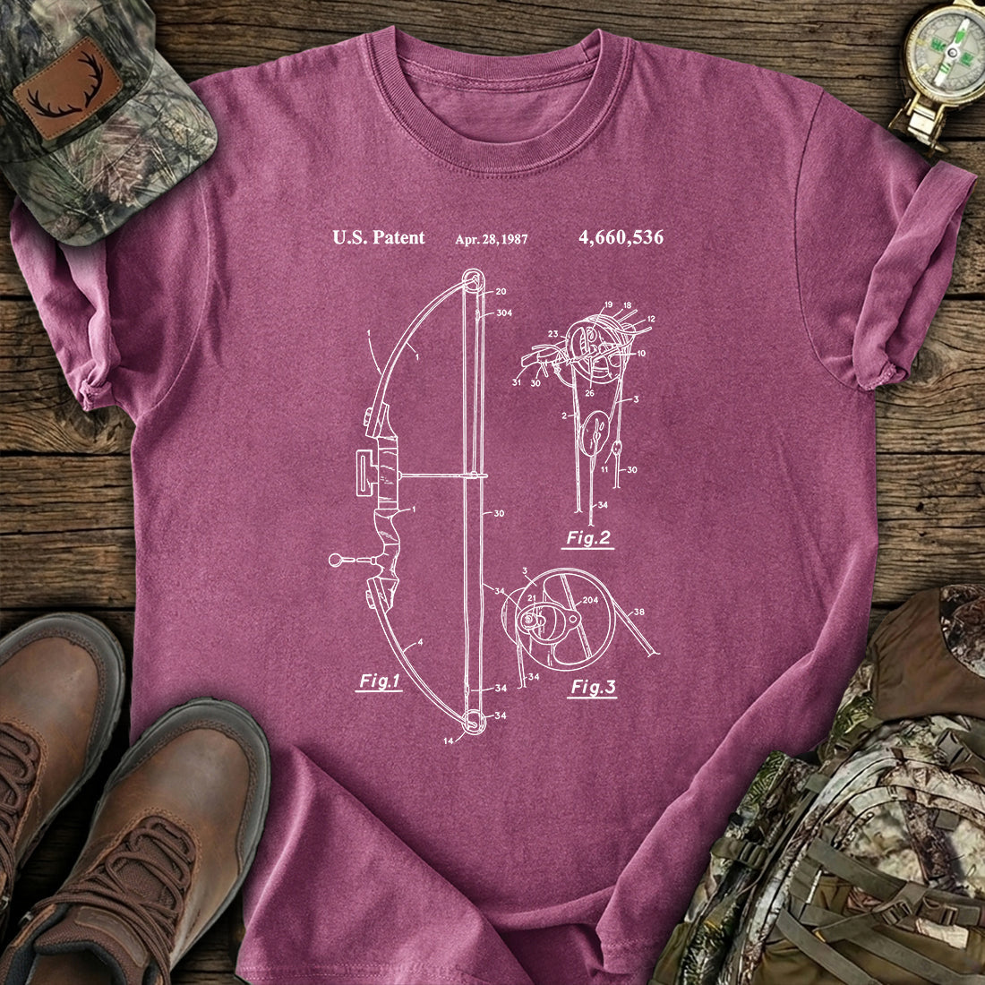 Bowhunter Patent Soul T-Shirt product image 4
