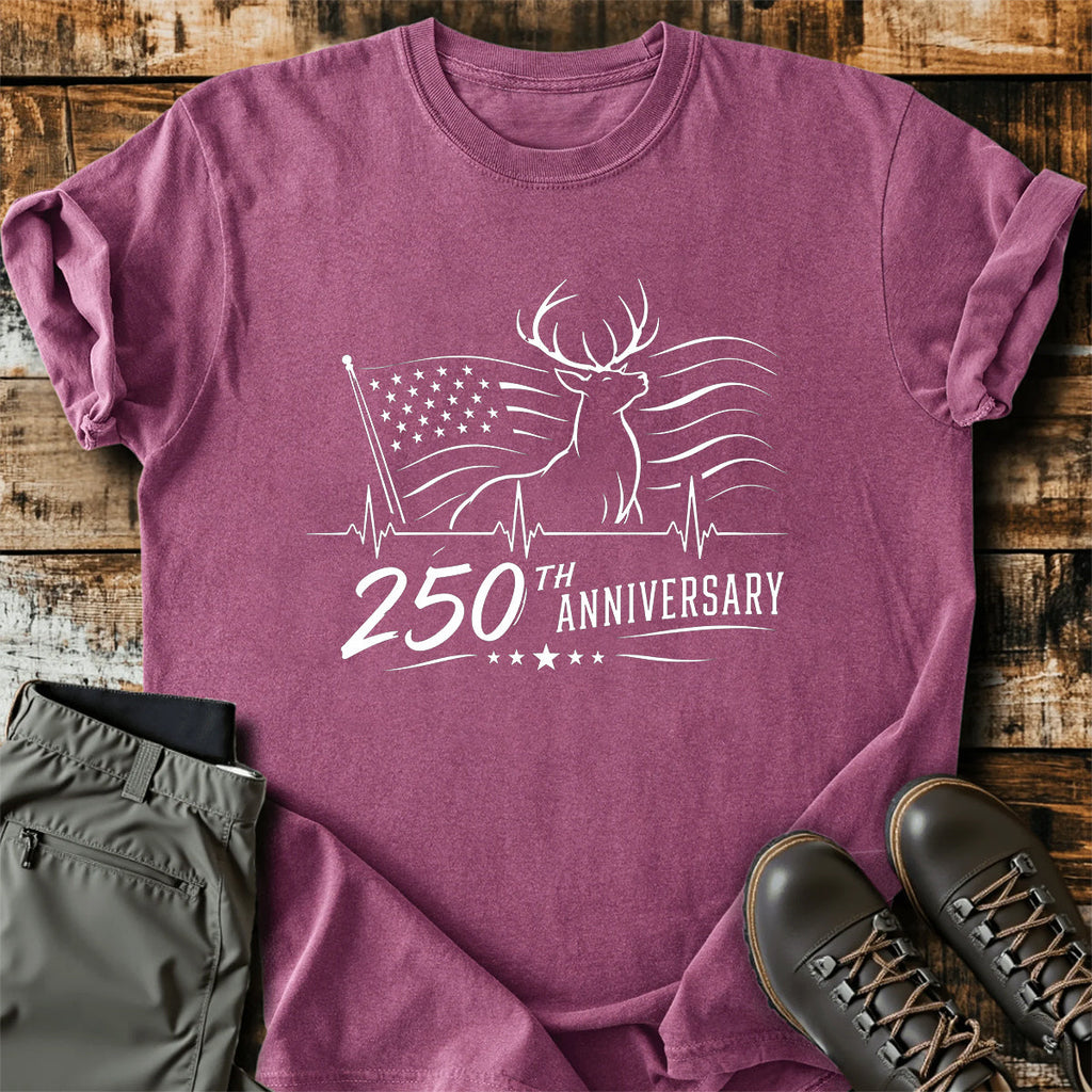 250th Deer Hunting American T-Shirt product image 5