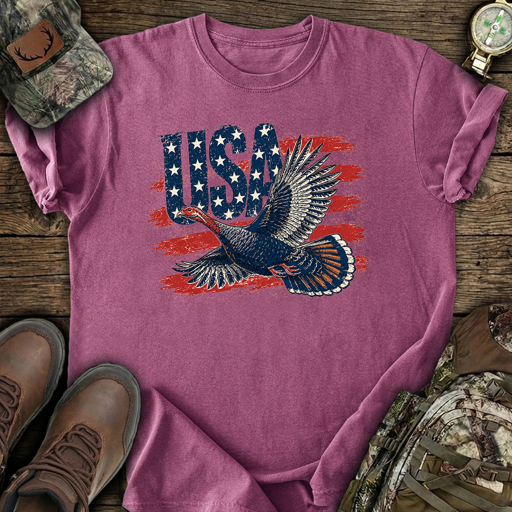 USA Turkey Hunting T-Shirt product image 3