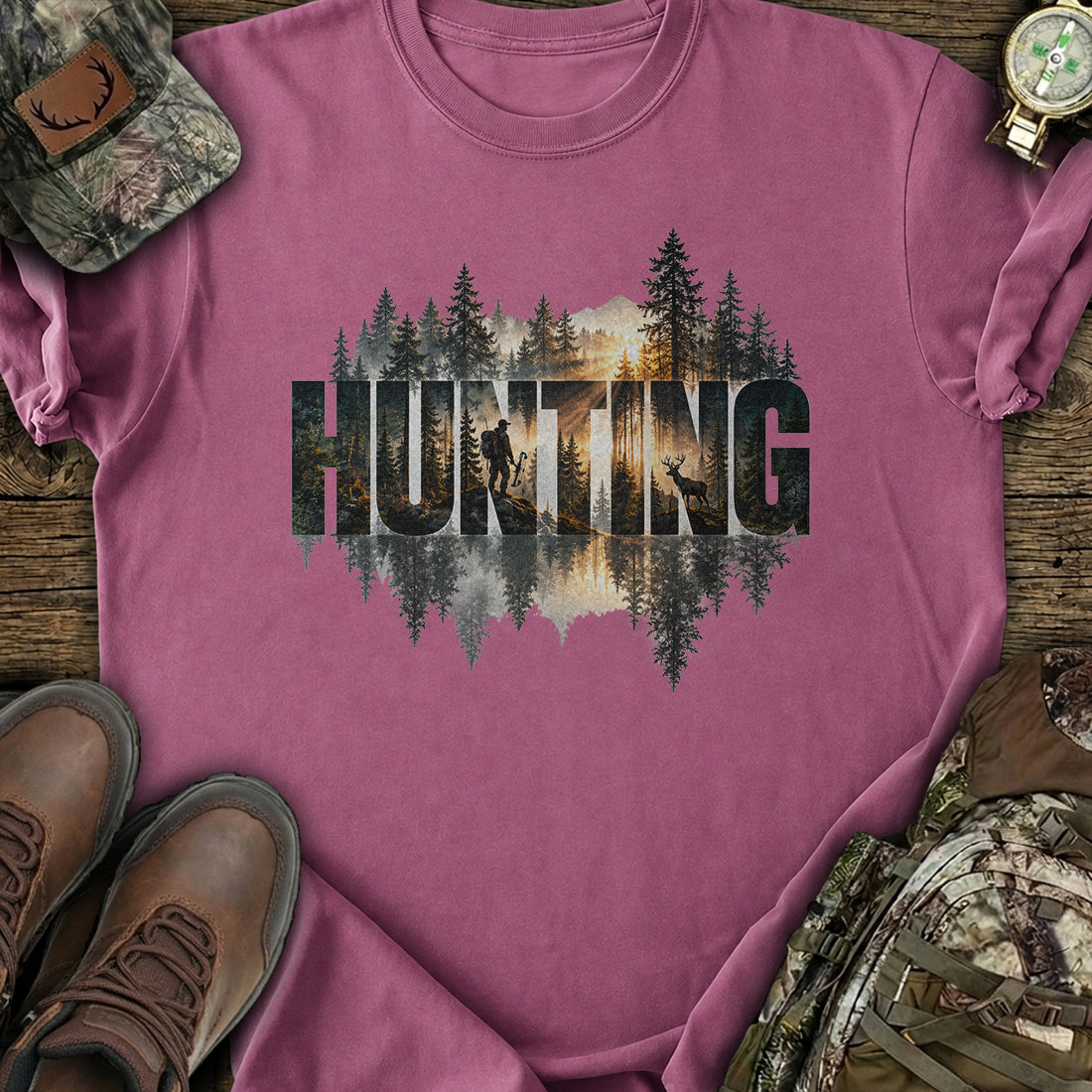 Into The Wild Hunting T-Shirt product image 3