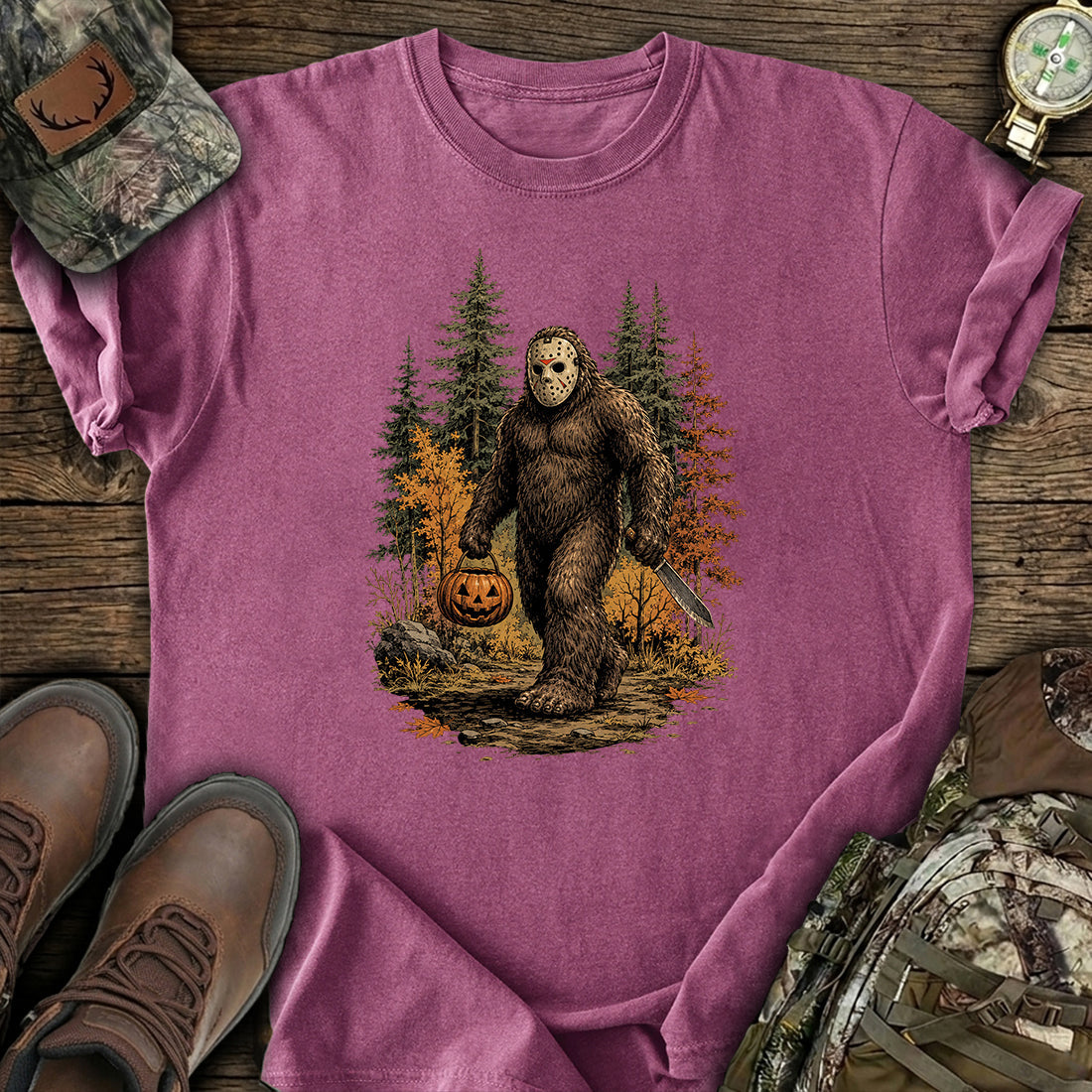 Haunted Bigfoot T-Shirt product image 5