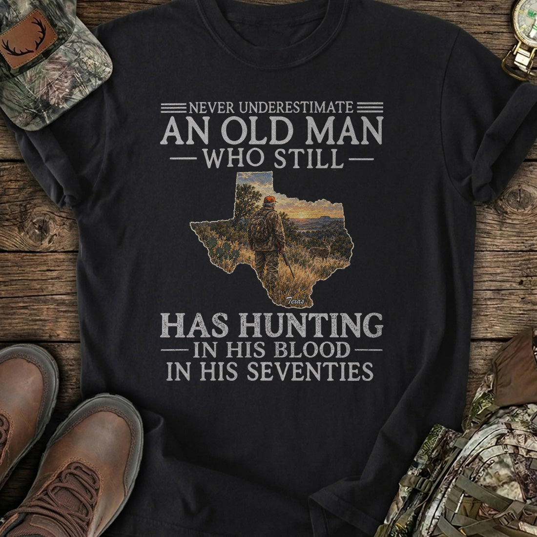 Texas Hunting Soul T-Shirt product image 1
