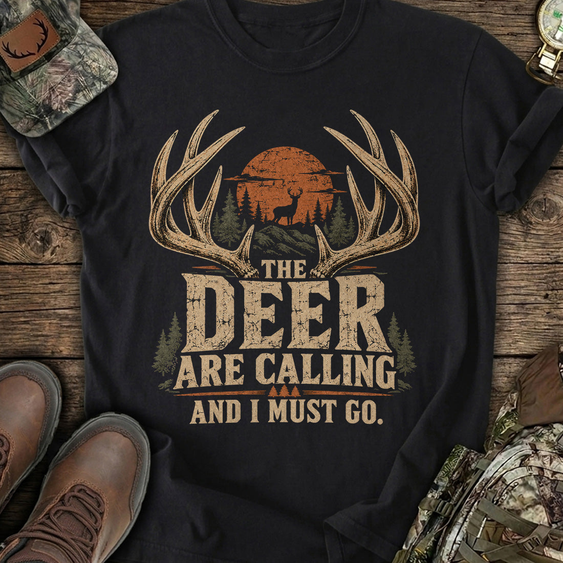 Wild Deer Calling T-Shirt product image 1