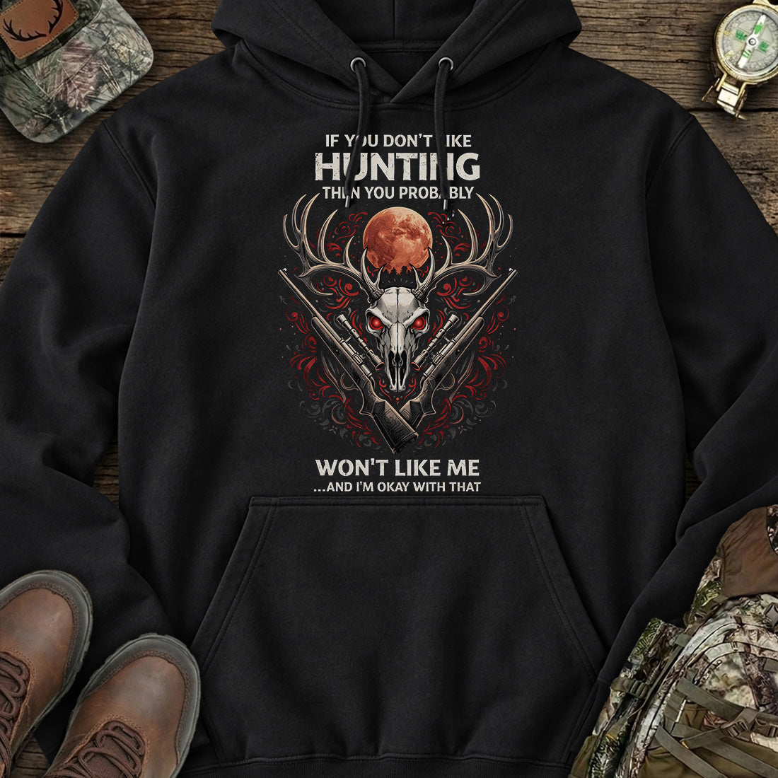 Blood Moon Hunter Hoodie product image 2