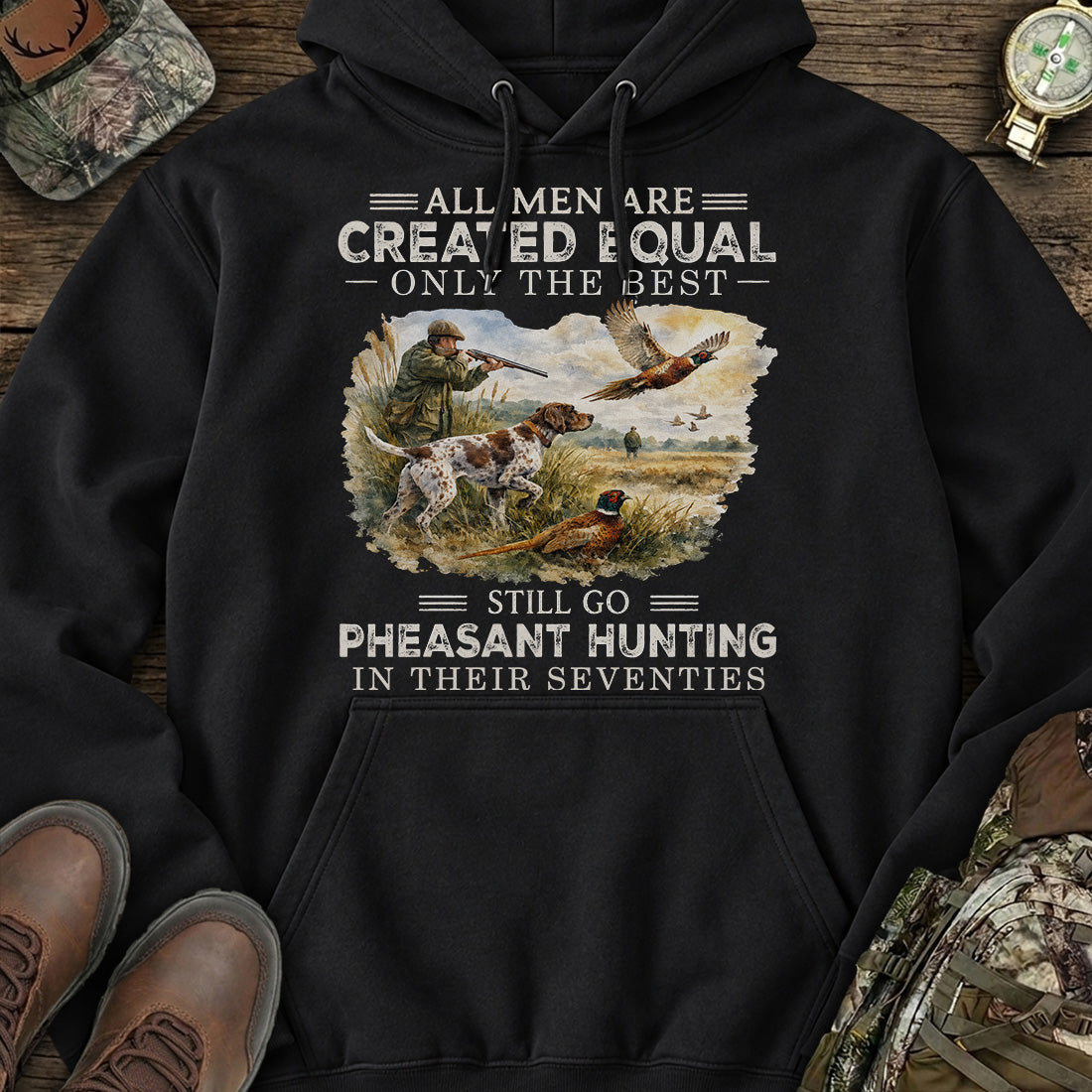 Seventies Pheasant Hunt Hoodie product image 4