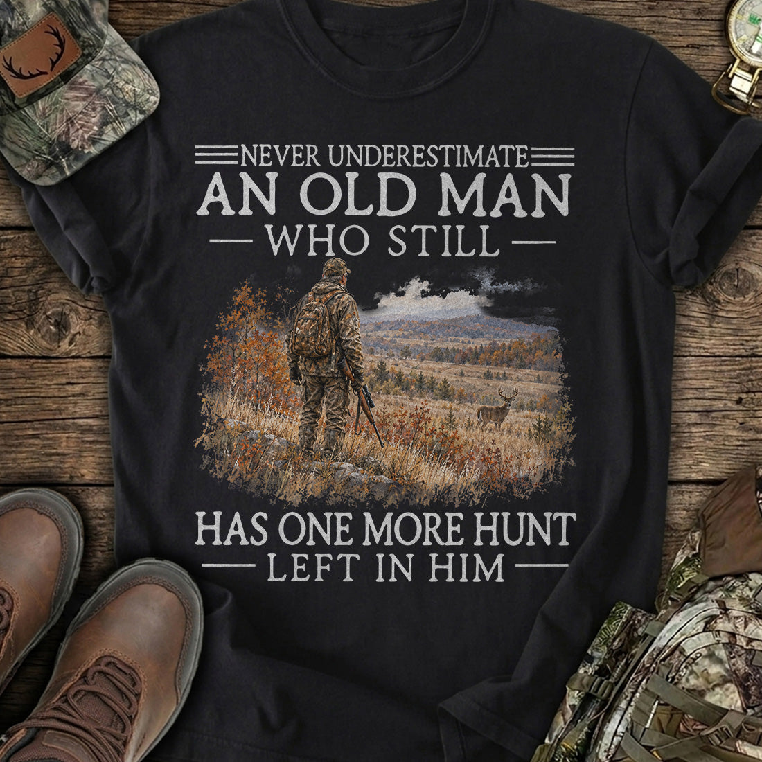 Old Man Last Hunt T-Shirt product image 1