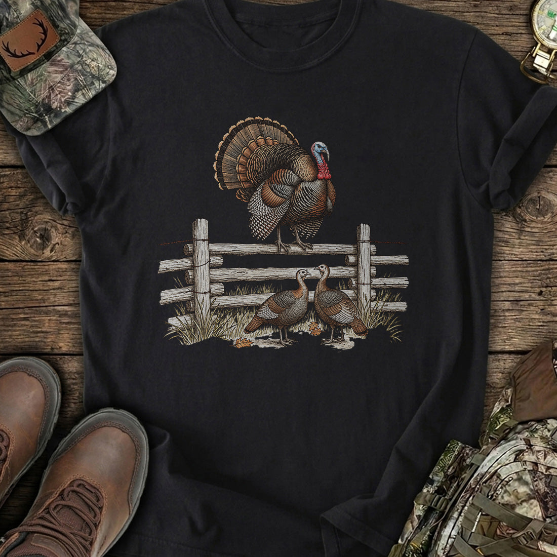 Wild Turkey Country T-Shirt product image 3