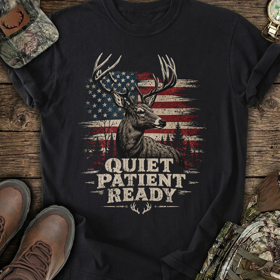 Quiet Whitetail Spirit T-Shirt product image 3