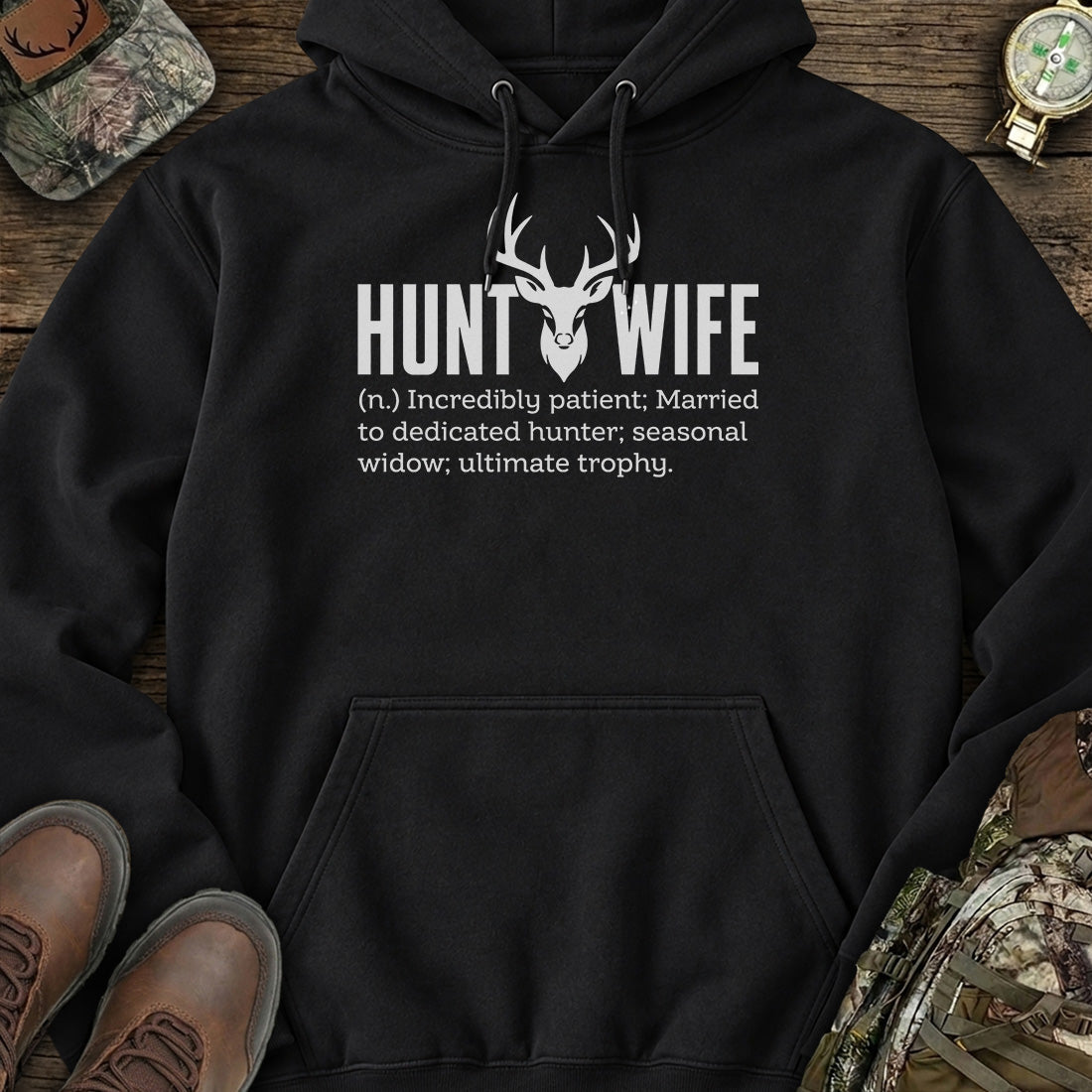 Hunt Wife Life Hoodie product image 1