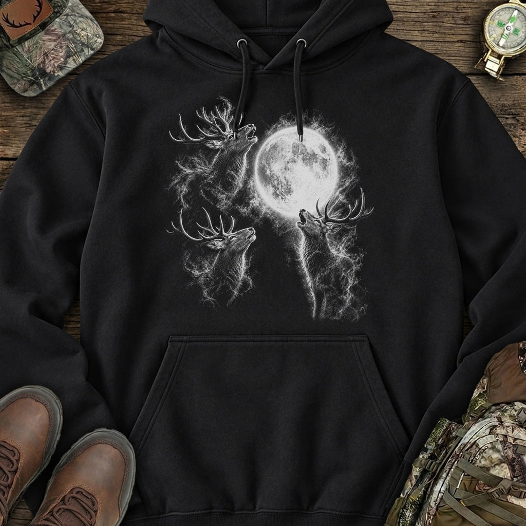 Moonlit Elk Spirit Hoodie product image 1