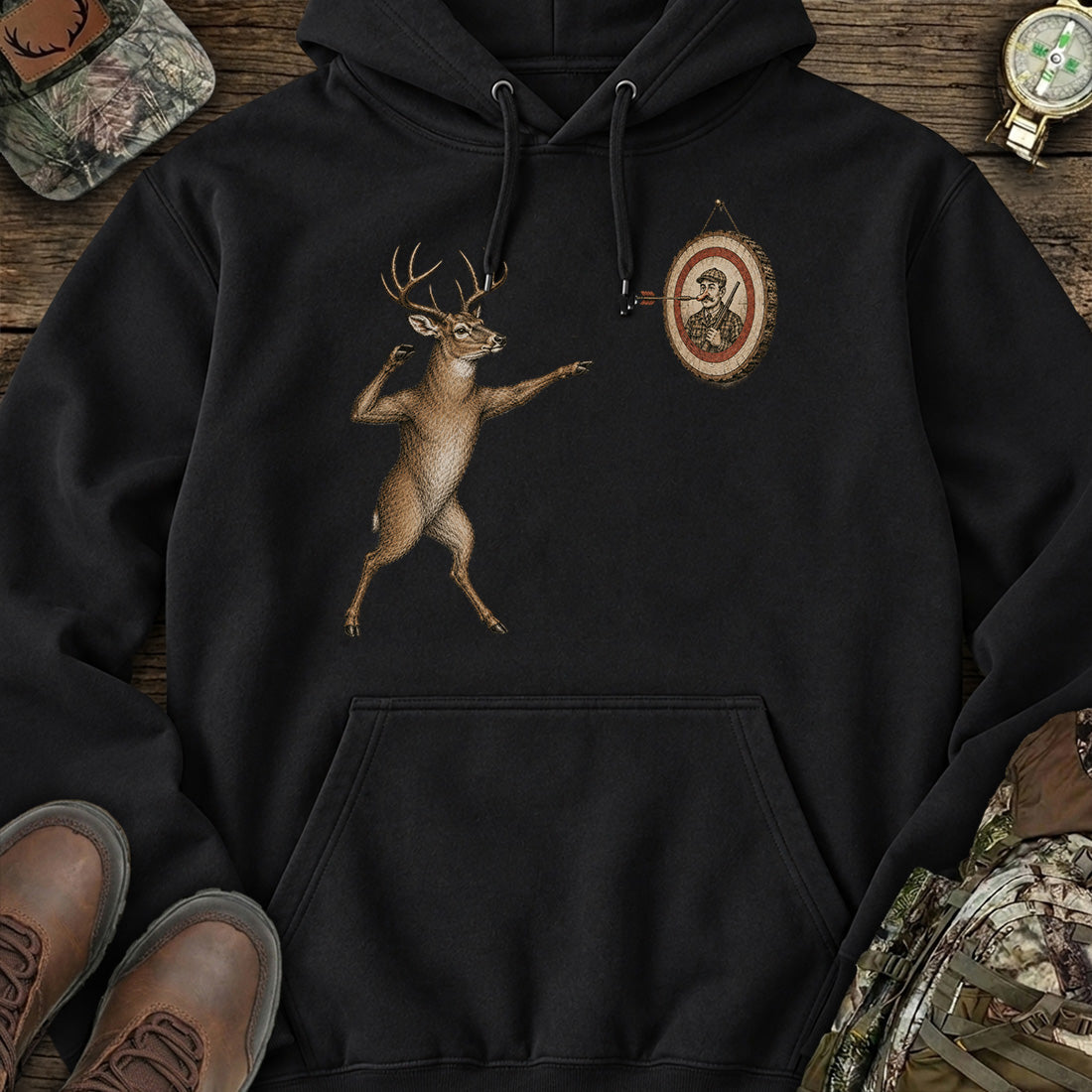Hunter Becomes Hunted Hoodie product image 2