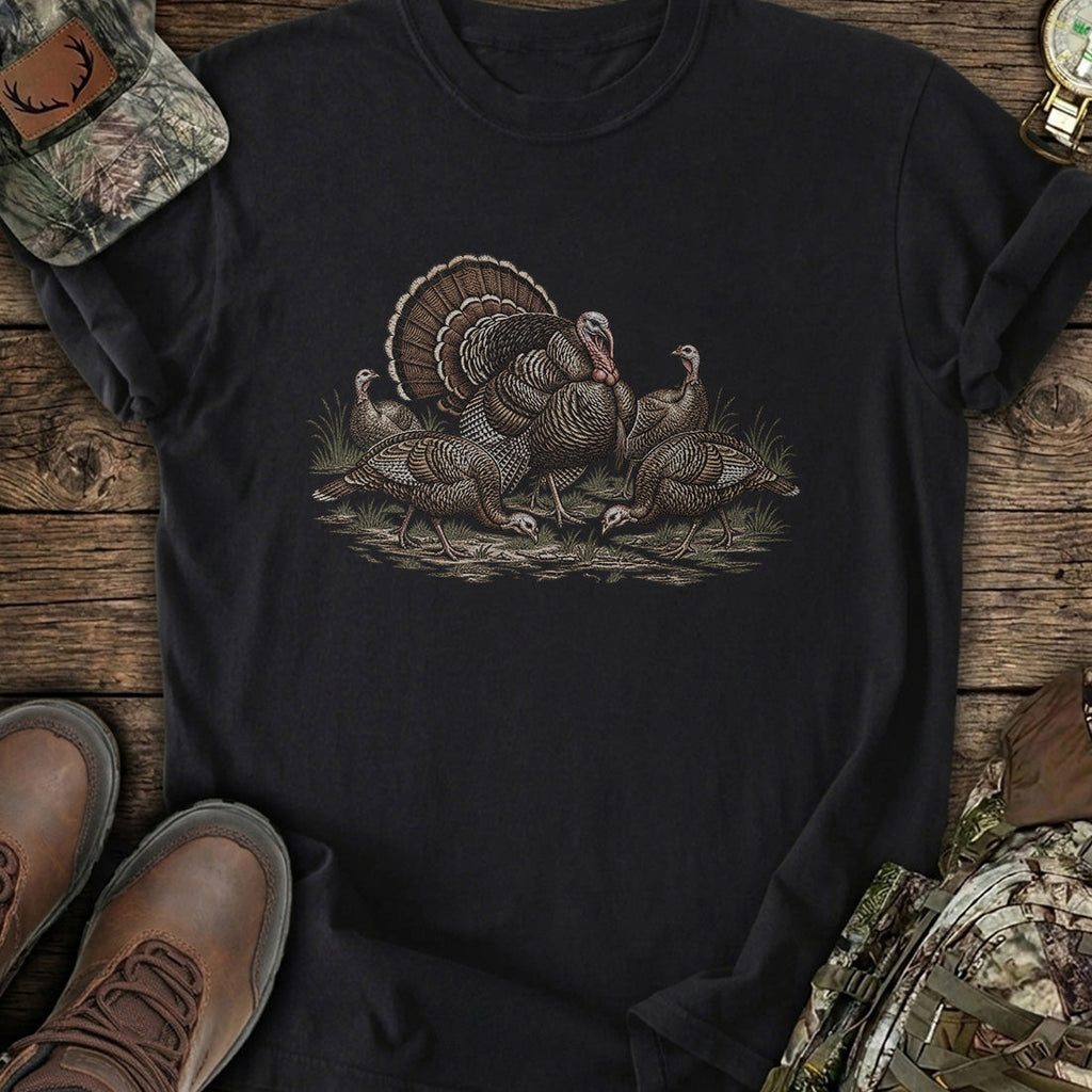 Wild Turkey Flock T-Shirt product image 2