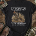 Personalized Old Man Deer Hunt T-Shirt product image 1
