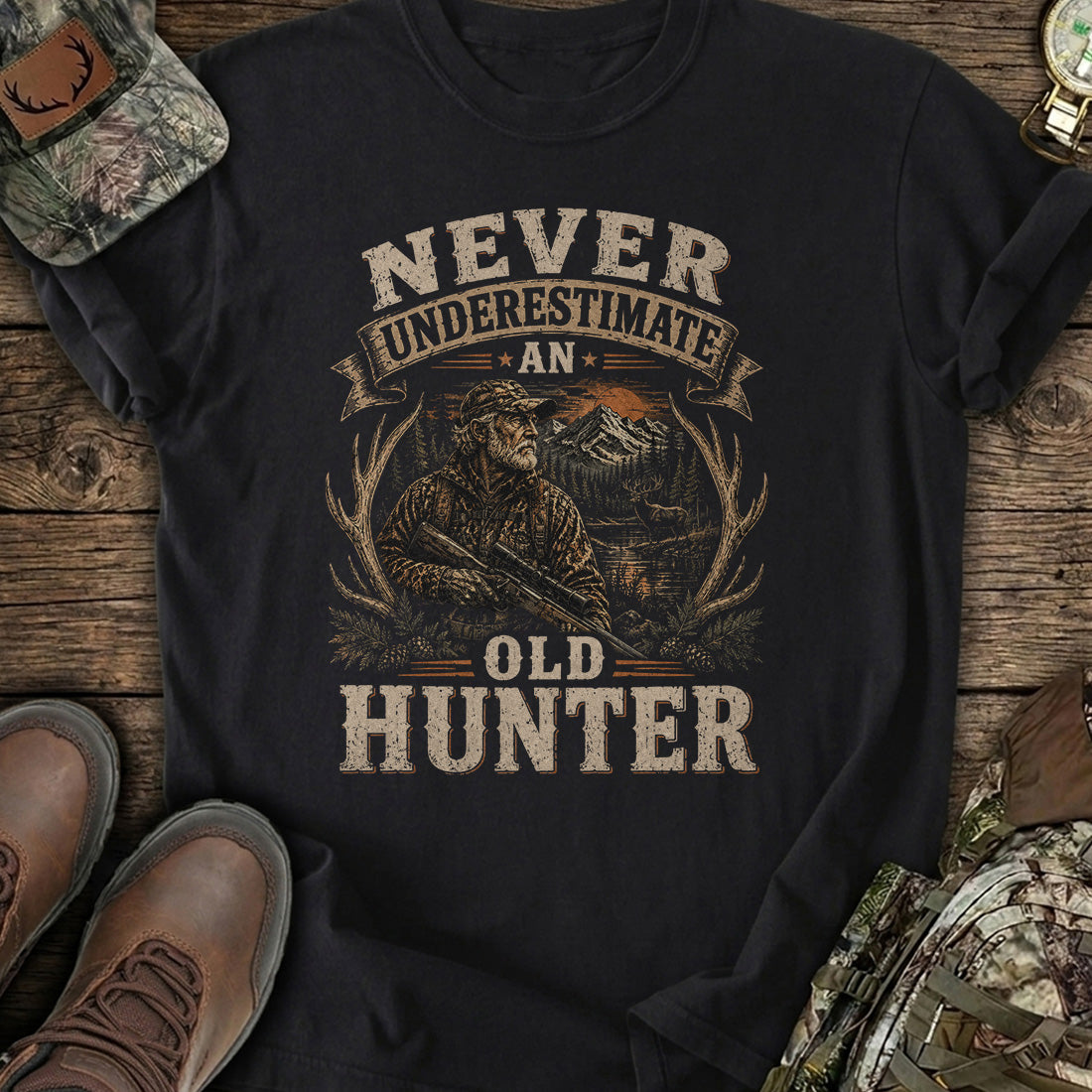 Old Hunter Valor T-Shirt product image 1