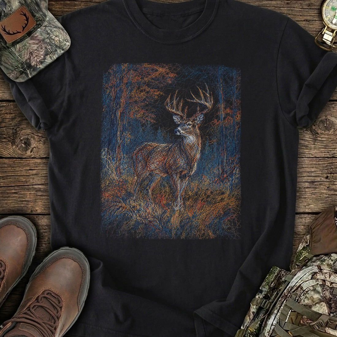Whitetail Twilight T-Shirt product image 1