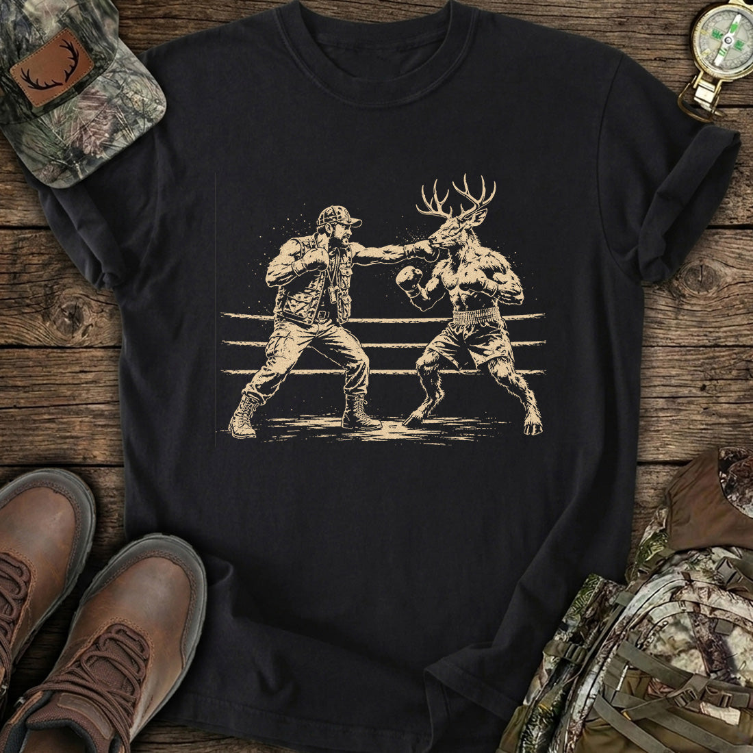Deer Hunter Knockout T-Shirt product image 1