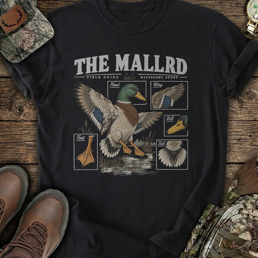 Mallard Field Guide T-Shirt product image 3
