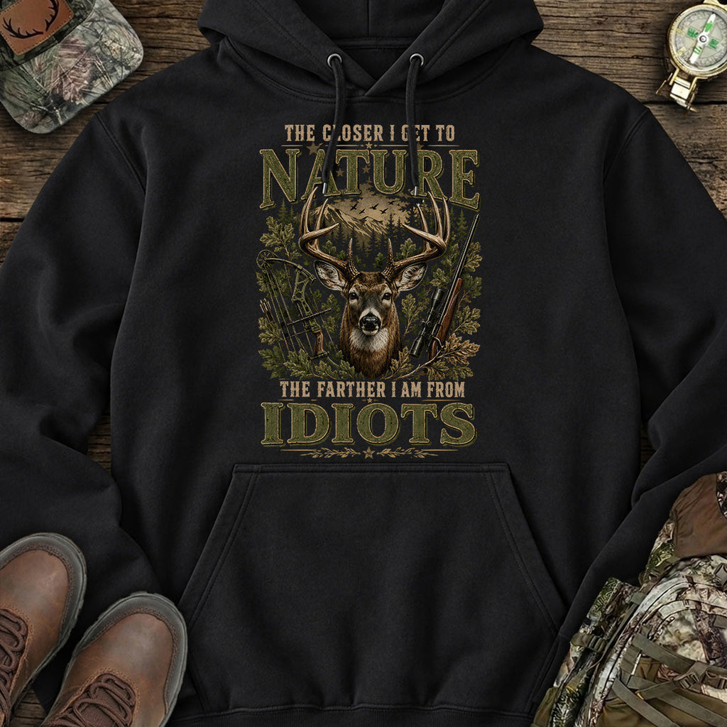 Nature Over Noise Hoodie product image 2
