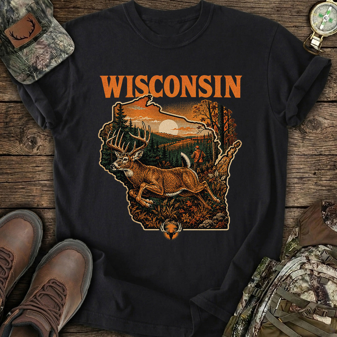 Wisconsin Wild Soul T-Shirt product image 1