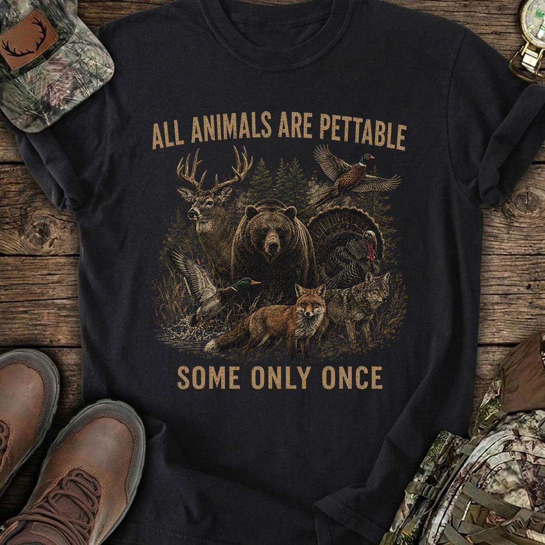 Wildlife Warning T-Shirt product image 1