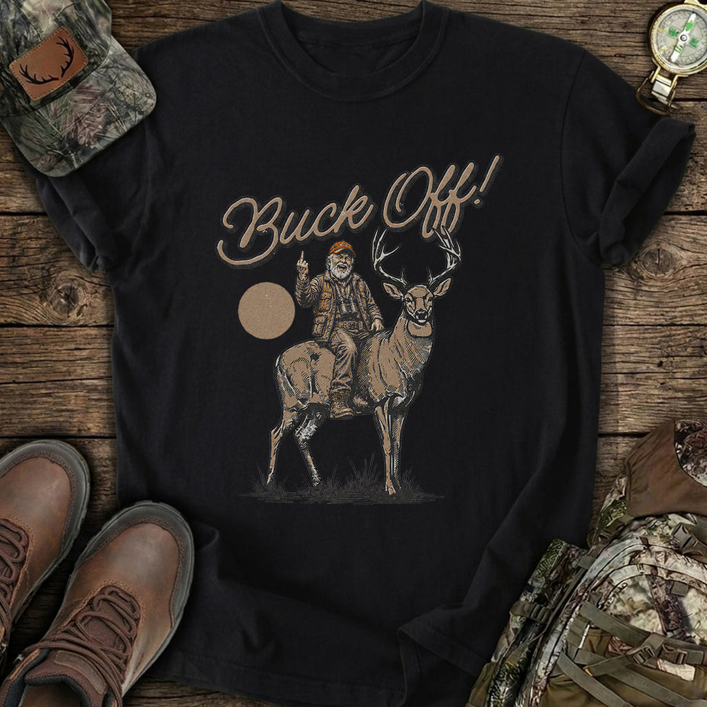 Untamed Buck Off Spirit T-Shirt product image 3