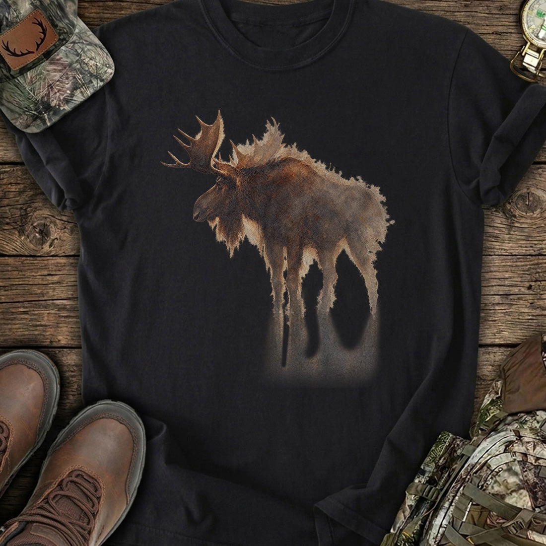 Wild Moose Spirit T-Shirt product image 3