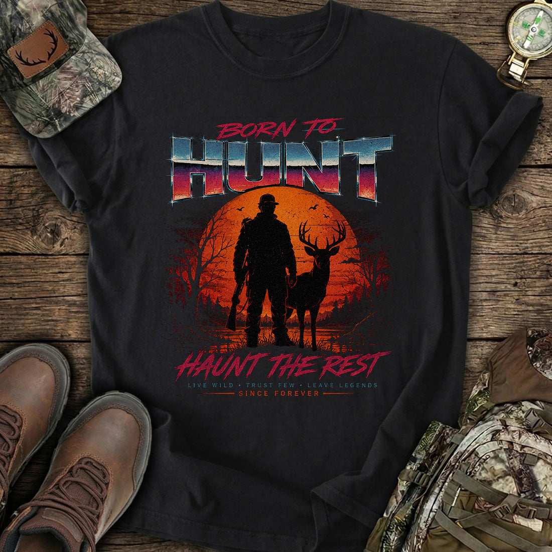 Born To Hunt Bucks T-Shirt product image 2